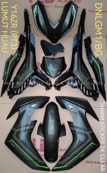 Y16ZR YAMAHA BODY COVER SET PT3 WITH SIAP STICKER TANAM