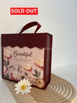 Summer Peony Flower Gift Box  Kotak Hadiah  Christmas Party Gift Box Birthday Box Party Supplies 