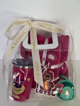 4 in 1 Lotso Bear Gift Set Lotso Bear Birthday Gift Set 4 in 1 