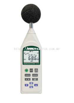 Extech 407780A: Integrating Sound Level Meter with USB