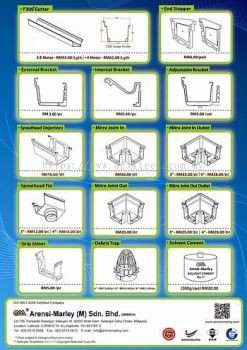 Arensi Marley F300 Gutter
