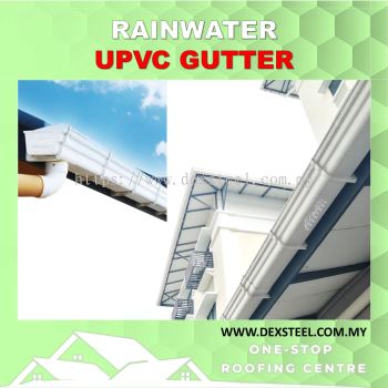 uPVC Longkang Air Hujan Bumbung