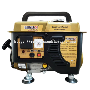 EuroX Gold  4-Stroke 1000W Portable Gasoline Generator - GGY1200 