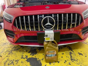 Mercedes Benz W177 Ravenol Fully Engine Oil Vmo5W-40 Oil Filter 