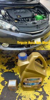 Toyota Wish Engine Oil Ravenol VMO 5W-40 Fully Synthetic 