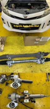 Toyota Estima Power Steering Rack , Steering Column Original 