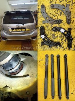 Perodua Myvi Lagi Best Driveshaft Oil Seal , Lower Arm , Rear Absorber 