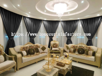 DIMOUT Spot Color Blackout Curtains B18