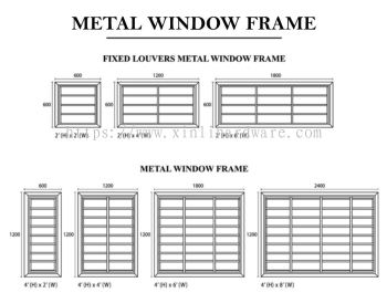 METAL WINDOW FRAME