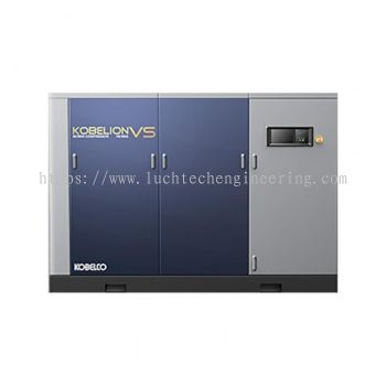 KOBELION VS/AG Series Screw Compressors - Wide Range of Motor Outputs from 110 kW to 250 kW, High Discharge Air Flow