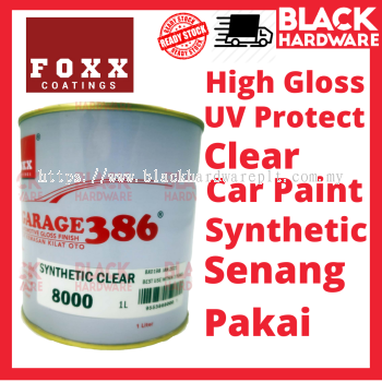 Foxx Garage 386 Synthetic Clear Primer Paint