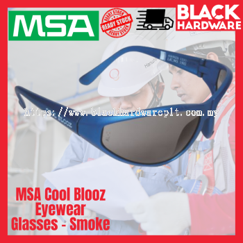 MSA Cool Blooz Eyewear Glasses - Smoke