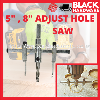 5" 8" ADJUSTABLE HOLE SAW