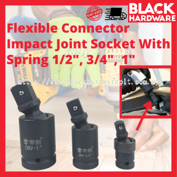 1/2" 3/4" 1" IMPACT JOINT SOCKET