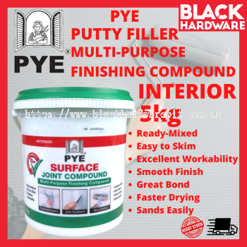 5KG PYE INTERIOR PUTTY FILLER