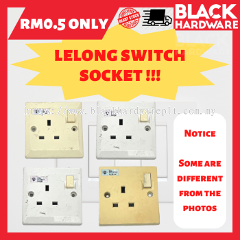 PROMOTION SWITCH SOCKET SIRIM 3 PIN