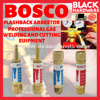 BOSCO OXYGEN/ACTYLENE ARRESTOR HOSE/FEMALE THREAD