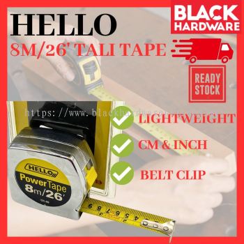 UntitledBlack Hardware Tali Tape Ruler Measurement Measuring Tape Stanley Milwaukee Tajima Heavy Duty Pita Pengukur Ukur 拉尺 不锈钢