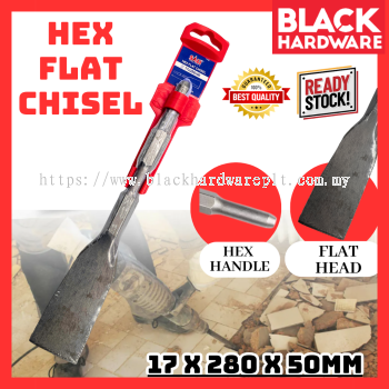 Black Hardware Masonry Hammer Drill Bit Bits Hacker Chisel Concrete Drill Mata Drill Simen Pahat Besi Batu Simen Konkrit