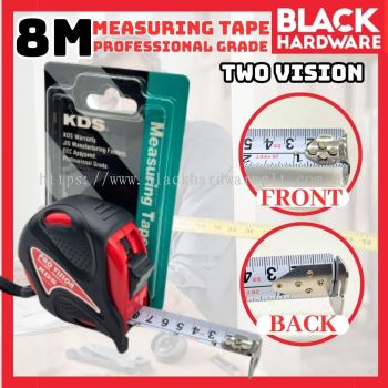 Black Hardware KDS Measuring Tape Heavy Duty Tali Tape Pengukur Pita Pengukur 拉尺 Measurement Tape Tali Ukur 量尺 Tape Ukur