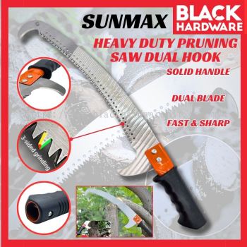 Black Hardware Pruning Saw Hand Saw Gergaji Pokok Dahan Branch Cutter Gardening Tools Gergaji Lengkung Tree Cutter Bend