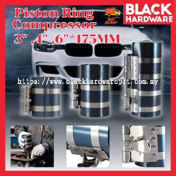 Black Hardware Piston Ring Compressor Automotive Tools Motorcycle Bike Piston Ring Tool Piston Installer Piston Ring