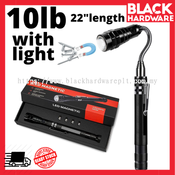 Black Hardware Magnet Magnetic  Adjustable Extandable Telescopic Rod Shaft Pick Up Pickup Rod Stick Handheld Pen Tools A