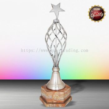 Exclusive White Silver Trophy (Star) - WS6188