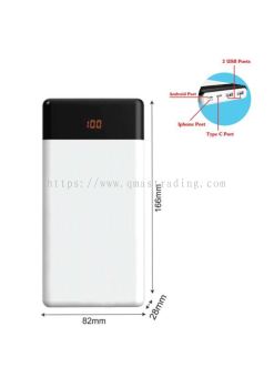 Powerbank (25,000mAh) - BANK2150(C/WBOX)