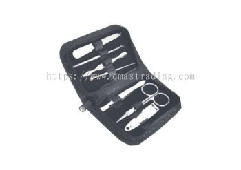 PU Manicure Set (7 in 1) - MED0017(c/wbox)