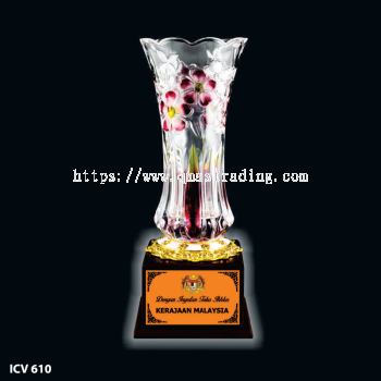 Elegant Crystal Vase - ICV 610