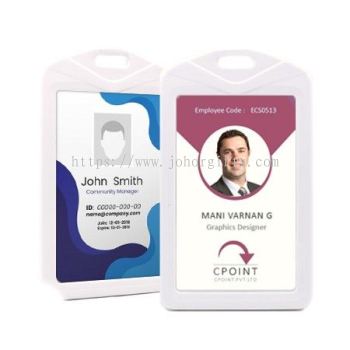 WAVE Slide Up ID tag Holder