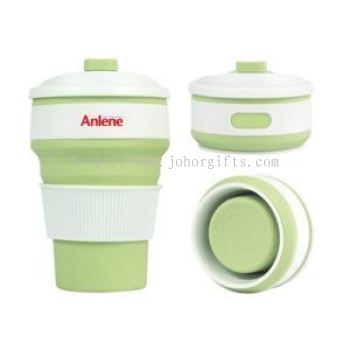 Collapsible Silicone Travel Cup - 350ml