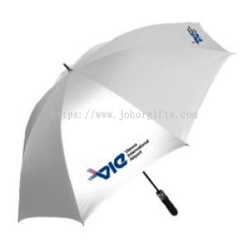 27 Auto Open Silver Coated Golf Umbrella