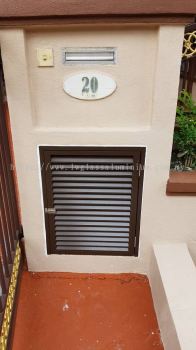 Aluminium Hollow Louvres