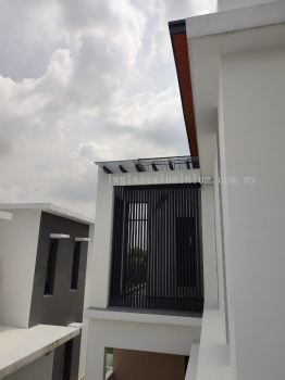 Aluminium Hollow Louvres