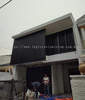 Aluminium Hollow Louvres