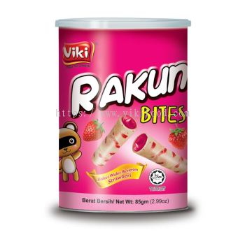 Rakun Bites 85g - Strawberry Flavour