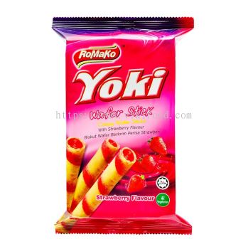 Yoki Wafer Stick 100g - Strawberry Flavour