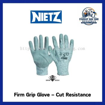 NIETZ Firm Grip Glove   Cut Resistance
