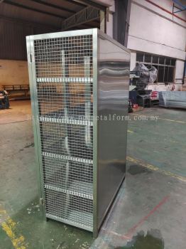 CUSTOMISE STAINLESS STEEL STORAGE CAGE