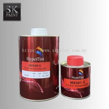 HYPERTINT MX500 2K 2:1 CLEARCOAT WITH MX501 ACTIVATOR