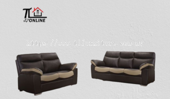 SANS PU LEATHER SOFA