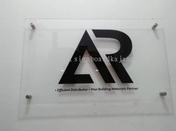 OFFICE INDOOR ACRYLIC SIGNBOARD MAKER AT PETALING JAYA (PJ), SELANGOR, BALAKONG, AMPANG