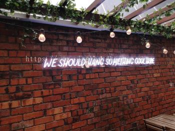 CAFE LED NEON LIGHT SIGN SPECIALIST AT SUNGAI BULOH, KEPONG, IJOK, BESTARI JAYA