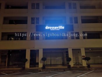 3D LED FRONTLIT BOX UP LETTERING SIGNAGE INSTALLED AT DESA PETALING | TAMAN DESA | PUNCAK JALIL | BUKIT JALIL | TAMAN KINRARA