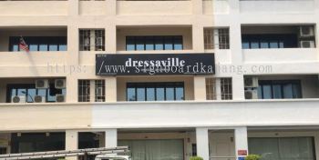 BUILDING 3D LED FRONTLIT BOX UP LETTERING SIGNAGE INSTALLED AT KLANG | BALAKONG | PANDAMARAN | MERU | KAPAR | KUALA LANGAT | BANTING