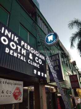 DENTAL CLINIC 3D LED FRONTLIT SIGNBOARD SOLUTIONS AT KAJANG | SHAH ALAM | ALAM IMPIAN | SRI MUDA | KOTA KEMUNING