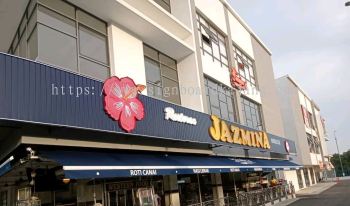 Restoran Jazmina Puchong- Aluminium Panel base with 3D Led Neon Light