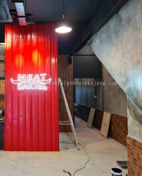 RESTORAN INDOOR NEON LED SIGNAGE AT BANTING, NILAI, SEREMBAN 2.